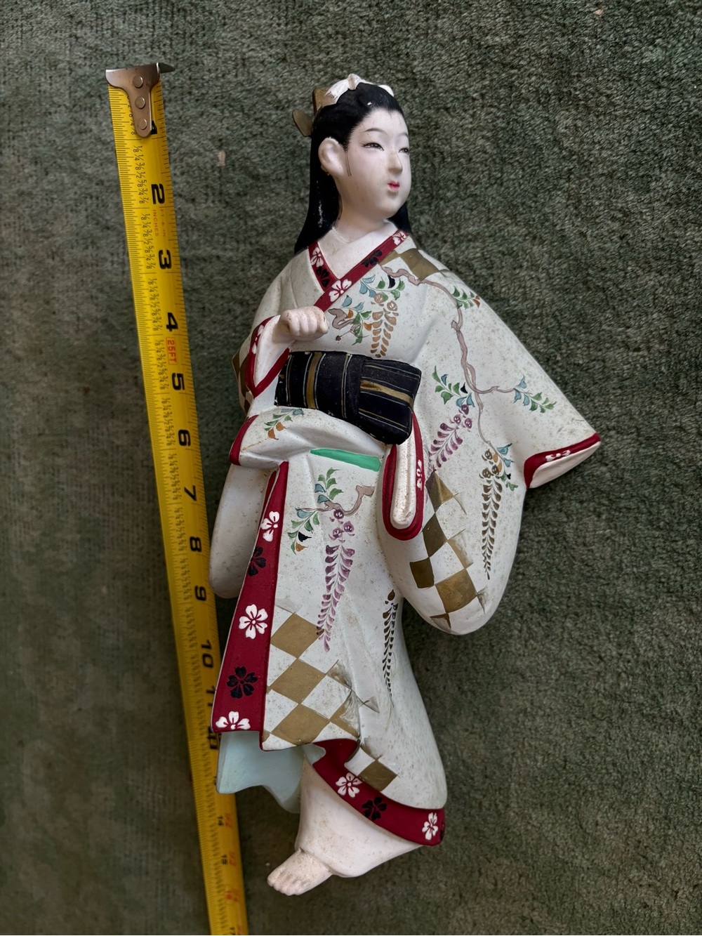 Ceramic Japanese Hakata doll Geisha